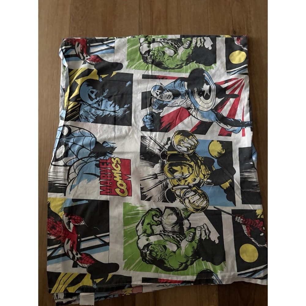 Marvel Comic Flat Sheet 1990s Vintage